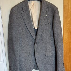 Gant Rugger Herringbone Men's Blazer, Semi-Lined